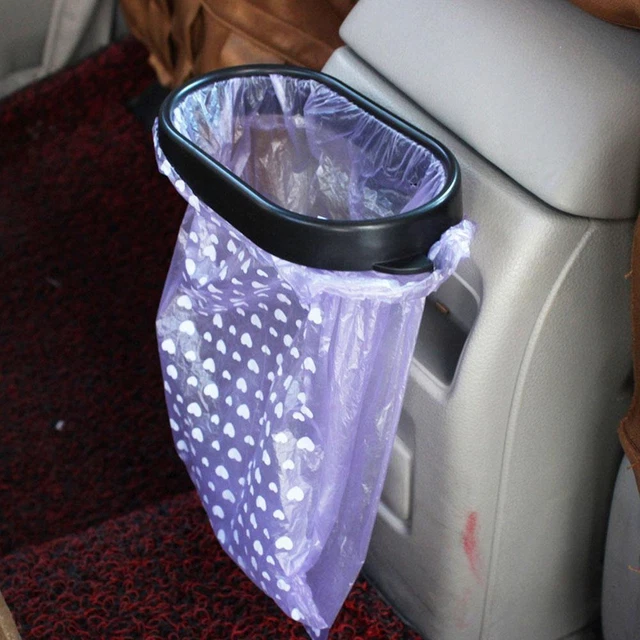 Auto Car Trash Can Bin Rubbish Garbage Holder Organizer NEW new Hanger Bag G5N9