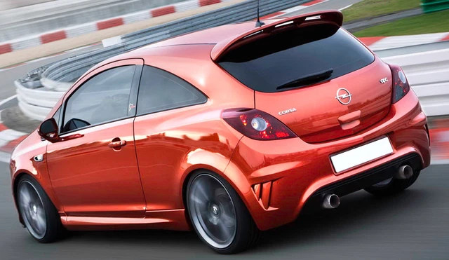 FLEX PUR Raw Poliuretano Wing Spoiler For Opel Corsa D 3-Door – Italian Made F133G-TR133-1