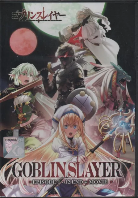 Goblin Slayer Season 1 Complete (DVD 2 Disc) English Dub Anime