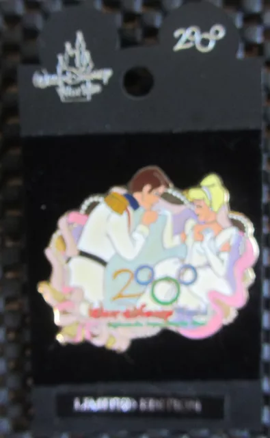 Disney 2170     WDW - Cinderella & Prince Charming - Wedding 2000 Pin