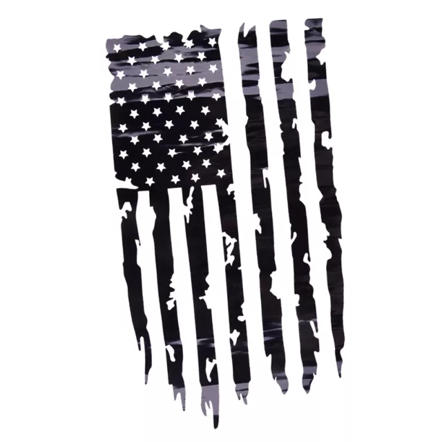 Distressed USA US U.S. American Flag Truck Tailgate Vinyl Decal Sticker A4