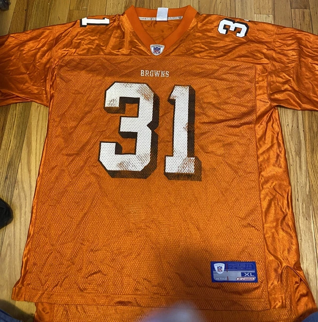 CLEVELAND BROWNS JERSEY William Green Mens Size XL Reebok Brown