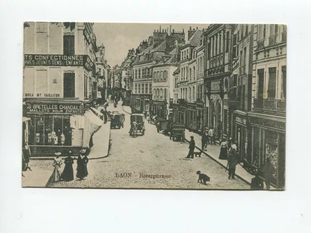 Ancienes Ak Laon Borergstraße Courrier Militaire 1915 30