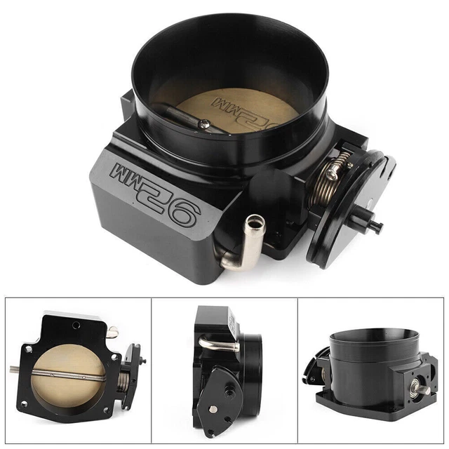 CNC 92MM GM GEN III LS1 LS2 LS6 LS3 LS LS7 SX LS 4 Throttle Body 4 Bolt