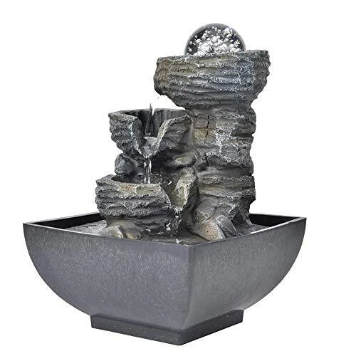 Fontaine A Eau Interieur, éLégante Résine De Bureau Fontaine Décoration Fontaine