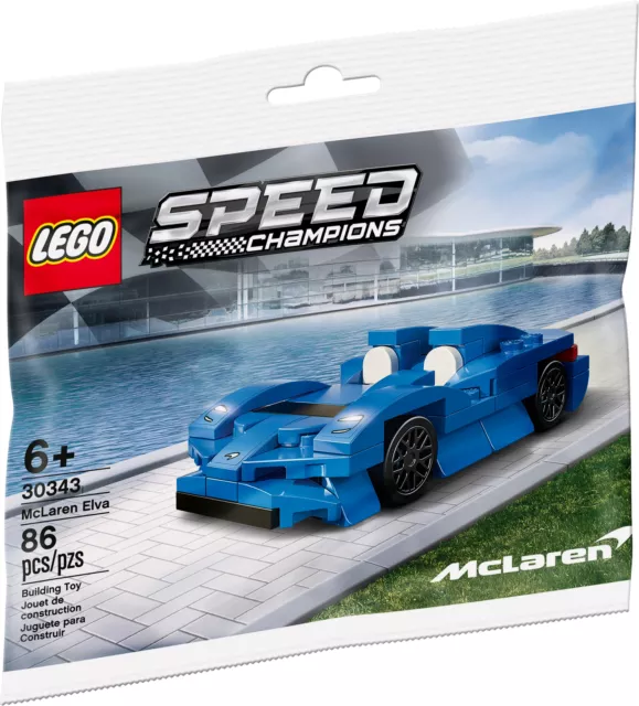 LEGO® Speed Champions Polybag 30343 McLaren Elva ! NEU & OVP !