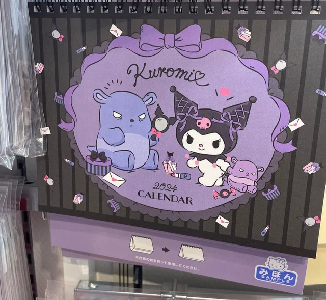 SANRIO KUROMI 2024 Desk Calendar 17 99 PicClick