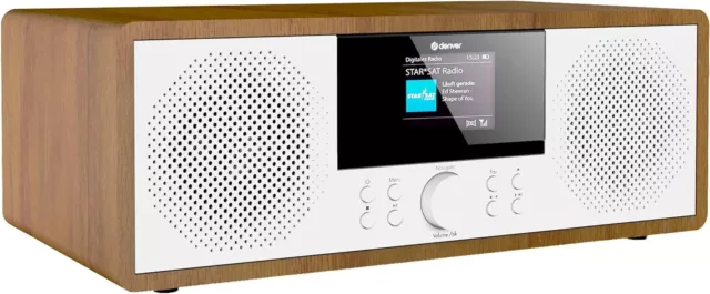 Radio Internet WiFi Micro Chaine HiFi Bluetooth 200W Lecteur CD Radio Dab (Dab+/