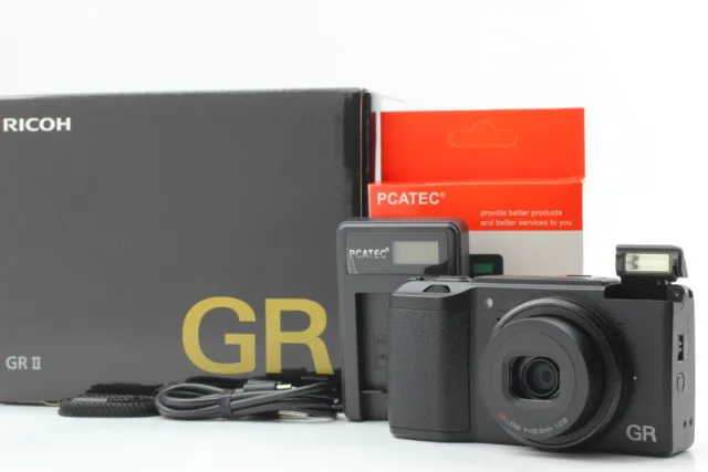 Count1883 [Near MINT] RICOH GR II 16.2MP DIGITAL COMPACT Camera Wi-Fi From JAPAN