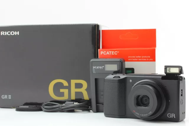 Count1883 [Near MINT] RICOH GR II 16.2MP DIGITAL COMPACT Camera Wi-Fi From JAPAN