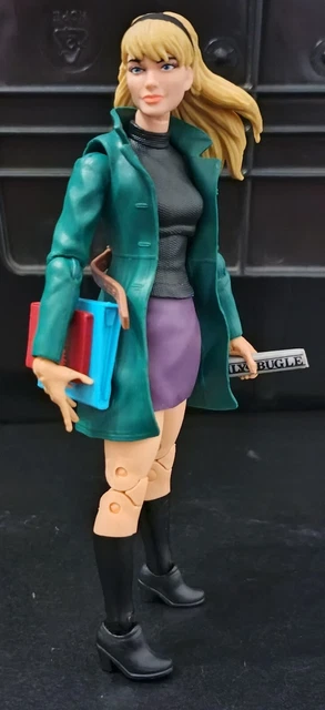 Marvel Legends Gwen Stacy ( Retro Spider-Man Wave ) 6" Inch COMPLETE Figure