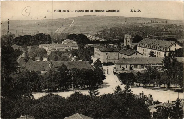 CPA VERDUN - Place de la Roche Citadelle (432152)