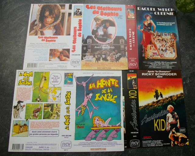 rcv-lot-de-9-jaquettes-vhs-comme-neuves-les-malheurs-de-sophie