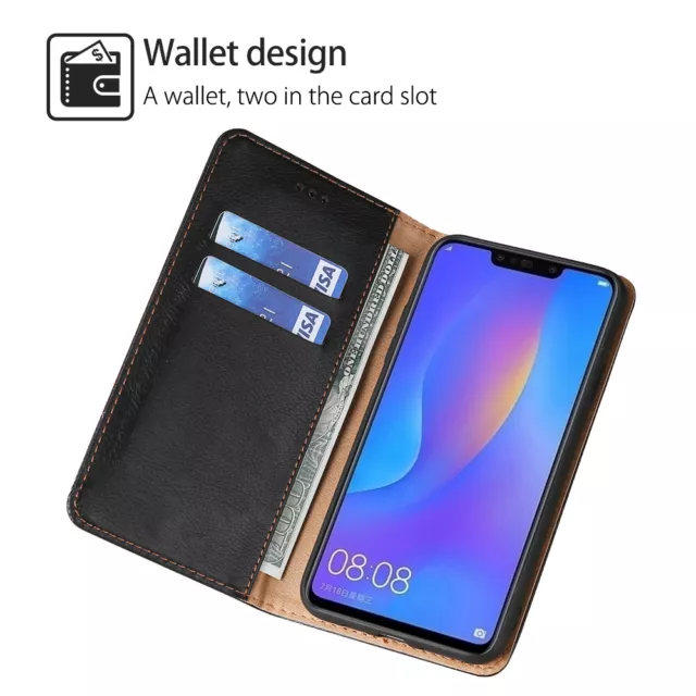 Schutz Handy Hülle für Huawei Honor 8X 10i 20i 20 Lite 20E Play Case Flip Cover 2