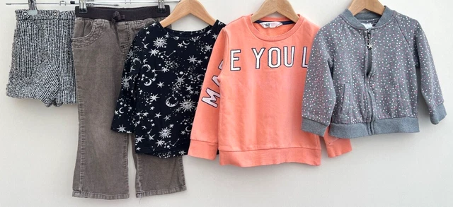 Girls Bundle Of Clothes Age 2-3 H&M George Tu