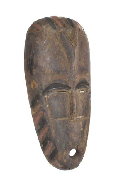 Kumu Komo Mask Wood Congo African Art