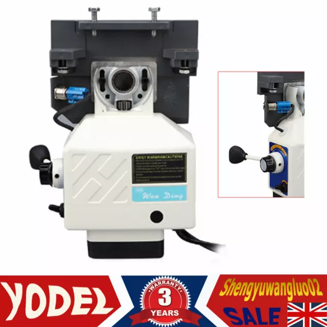 UK Al-310 X-Axis Power Feed Horizontal Milling Drill Machine Speed limit 200RPM