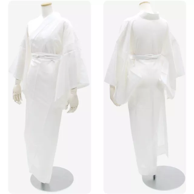 Japanese Woman's Kimono JYUBAN WHITE M