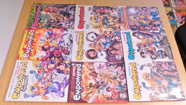 BH585: Empowered Volumes 1 to 8 by Adam Warren Dark Horse Comics /Graphic Novels