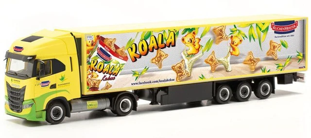 Camion avec remorque frigorifique du transporteur STAF - MERCEDES E-Actros 600 4x2