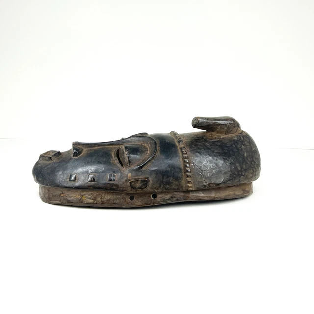 Baule Portrait Mask Ivory Coast African Art
