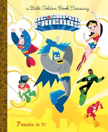 Dc Super Friends Little Golden Book Treasury (Little Golden Book