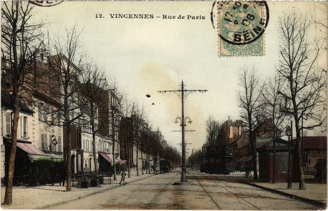 CPA AK Vincennes Rue de Paris FRANCE (1283265)