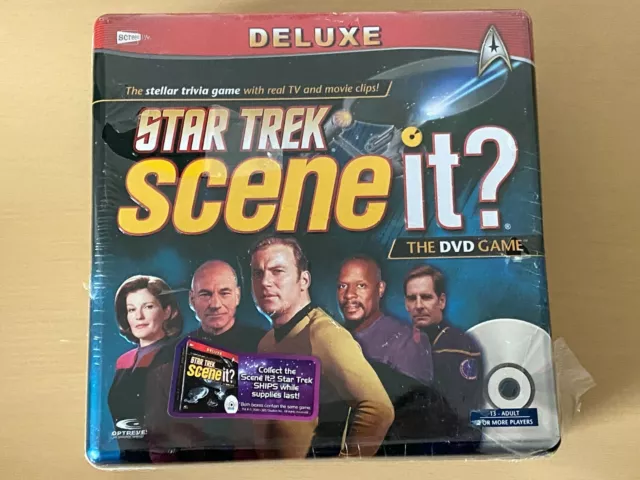 Star Trek Scene it? The DVD Game Deluxe Edition Collectible New Sealed 2009