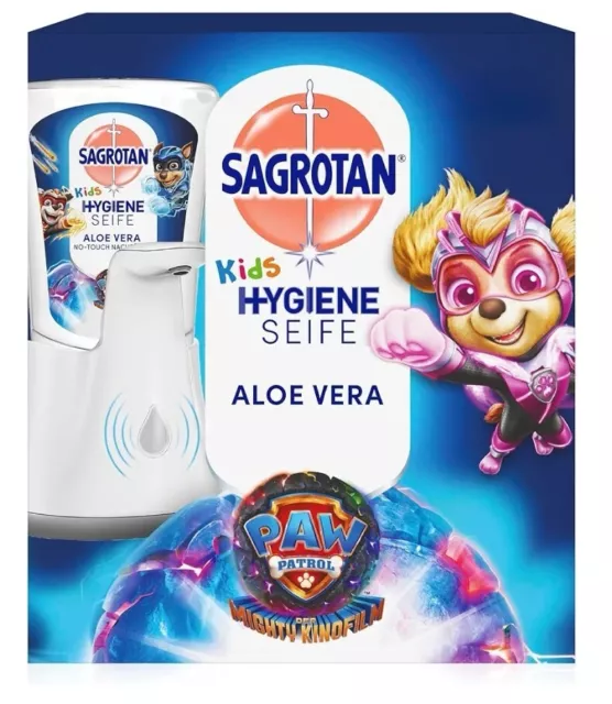 Sagrotan No Touch Kids Automatischer Seifenspender & Nachfüller Paw Patrol