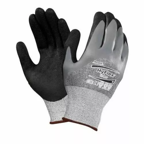 Gants De Sécurité Au Nitrile Résistants À La Coupe Hyflex 11-927 Taille 7(S)