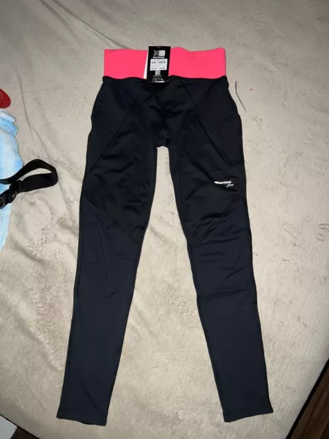 KARRIMOR ladies black/pink running leggings size 10 Bnwt Rrp £50 3