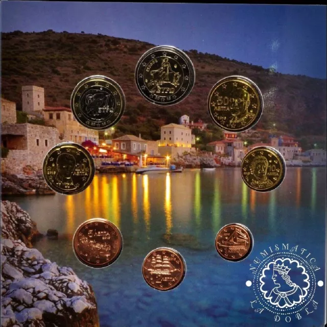 LADOBLA - 2016 - Set Cartera Oficial BU- EUROS Peloponeso - GRECIA