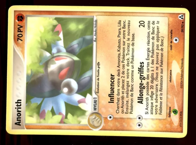 Pokemon Ex Creates Legends Unco #29/92 Anorith