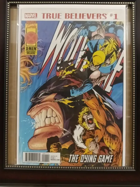 True Believers: Wolverine: Dying Game #1 (2018) Marvel 9.2 NM- Comic Book. Nw160