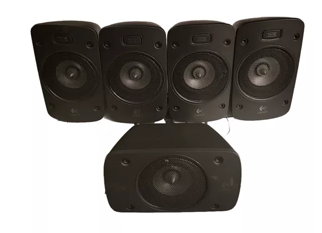 Logitech Z906 5.1 Surround Sound Speaker System THX Dolby Digital - 5 Speakers