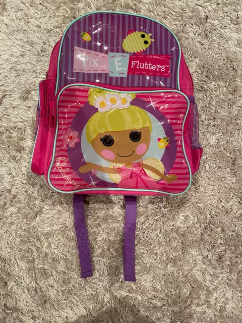 Girls Lalaloopsy Pix E. Flutters Backpack