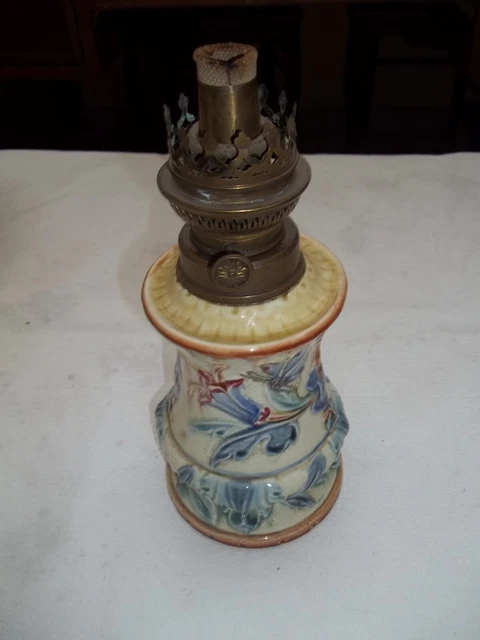 Ancienne Lampe En Métal - Design XXème Siècle - Vendue En L'état (projet Déco)