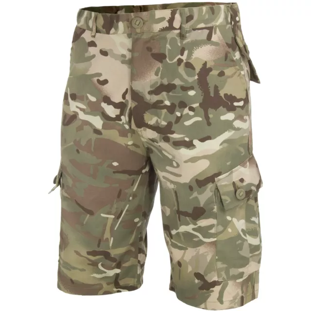 Highlander Elite Shorts Hiking Outdoor Security Combat Summer Fishing HMTC Camo