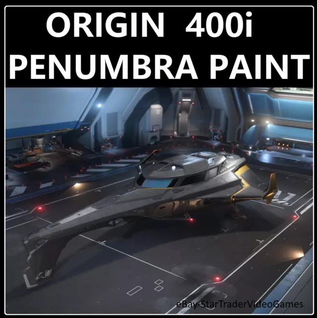 STAR CITIZEN PAINTS  - ORIGIN 400i PENUMBRA LIMITED PAINT / SKIN