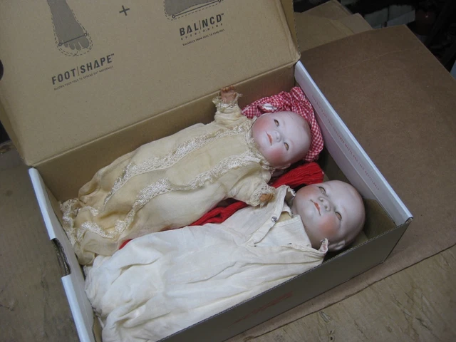 Vintage Copr. Grace S Putnam Bisque Dolls Made in Germany
