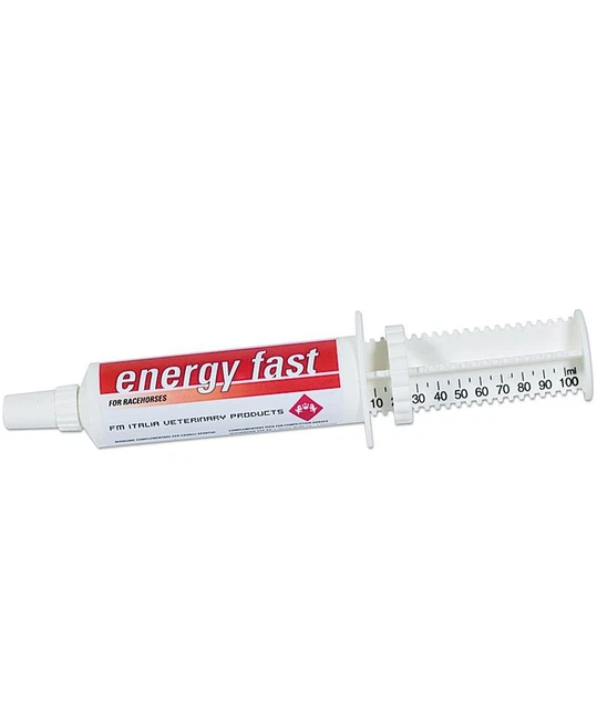 Tube de seringue bidose 80g ENERGY FAST énergie, force et puissance FM Italia