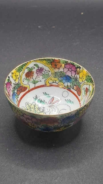 China Cloisonne Schüssel  Schale Deko Ornamente Handarbeit 063006 5*2,5cm