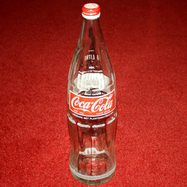 COCA-COLA 1 LITER Flasche Glas D26 1978 Coke vintage mit ...