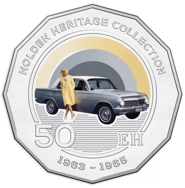 Australia 50 Cent 2016 EH Holden Heritage Collection Coin