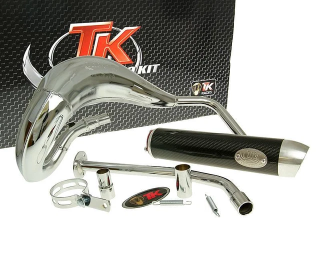 Échappement TURBO KIT Bufanda RQ chrome - Yamaha DT50 03-
