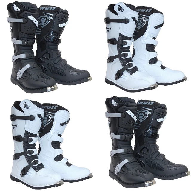 Bottes de moto Wulfsport Trackstar Mx Sports de course de motocross pour adultes