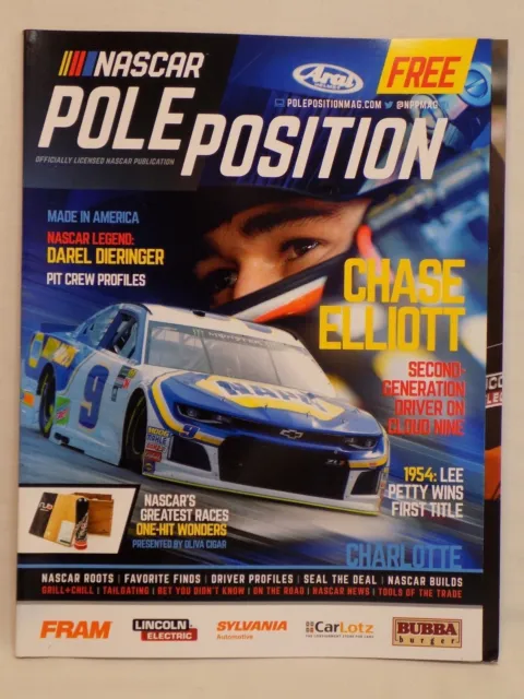 POLE POSITION NASCAR Magazine 2018 Chase Elliott Darel Dieringer Lee ...