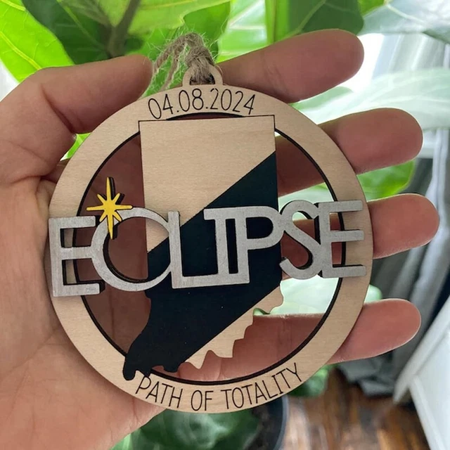 SOLAR ECLIPSE DECORATIONS, Total Solar Eclipse Souvenirs 2024 Total