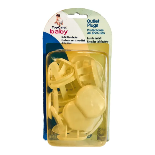 Top Care Baby Outlet 30 Plugs Easy to Install Child Safety