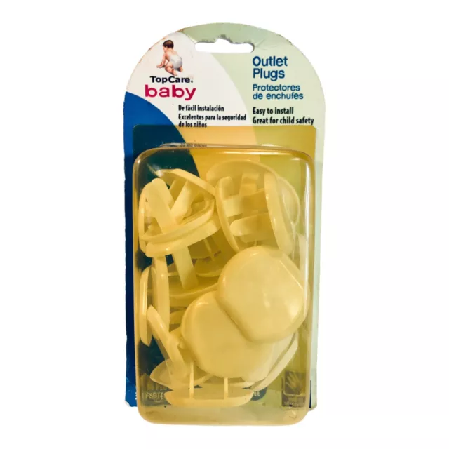 Top Care Baby Outlet 30 Plugs Easy to Install Child Safety